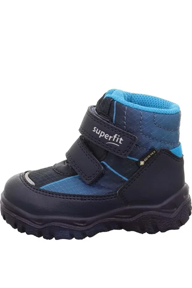 Детские ботинки для девочек водонепроницаемые Husky1 Superfit, Blue/Turquoise — фото 2