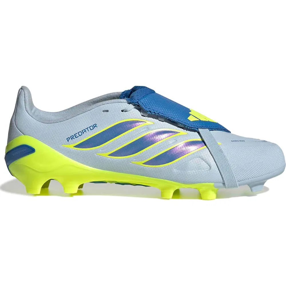 Детские футбольные бутсы Predator League Adidas, Blue/Blue/Yellow — фото 2