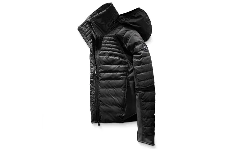 Женская куртка из пуха с длинным рукавом Hybridge Perren Canada Goose, Black