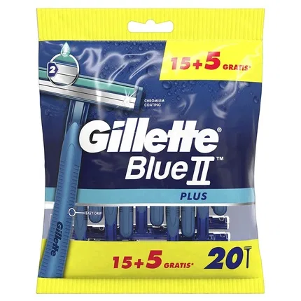 Бритва одноразовая Gillette Blue II Plus, 20 шт.