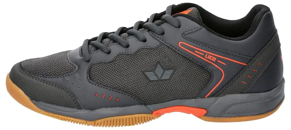 Детские кроссовки для мальчиков Speed Indoor Lico, Anthracite Orange — фото 2