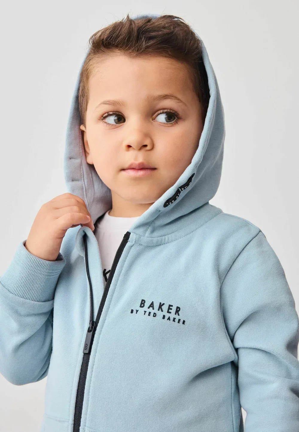 Комплект из трех предметов - толстовка на молнии Baker By Ted Baker, Blue — фото 2