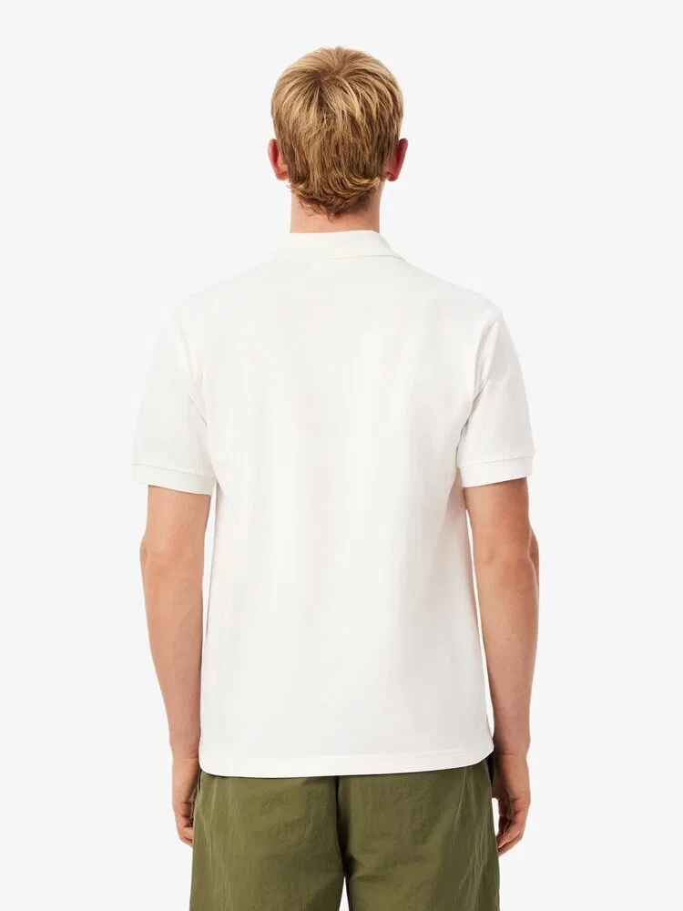 Футболка поло с графическим принтом, Mountain Graphic LACOSTE, White — фото 3