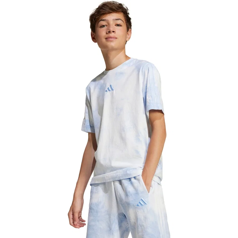 Детская футболка с принтом Allszn W T adidas, Синий