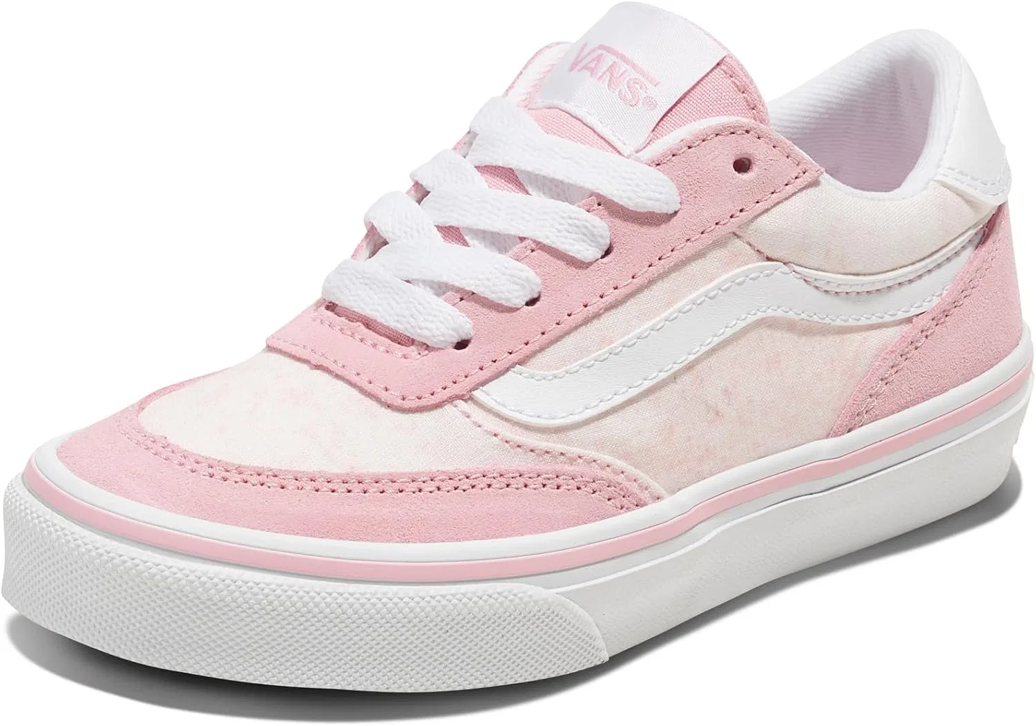 Детские кеды для девочек с длинным рукавом Brooklyn Vans, Grunge Wash Coral Blush