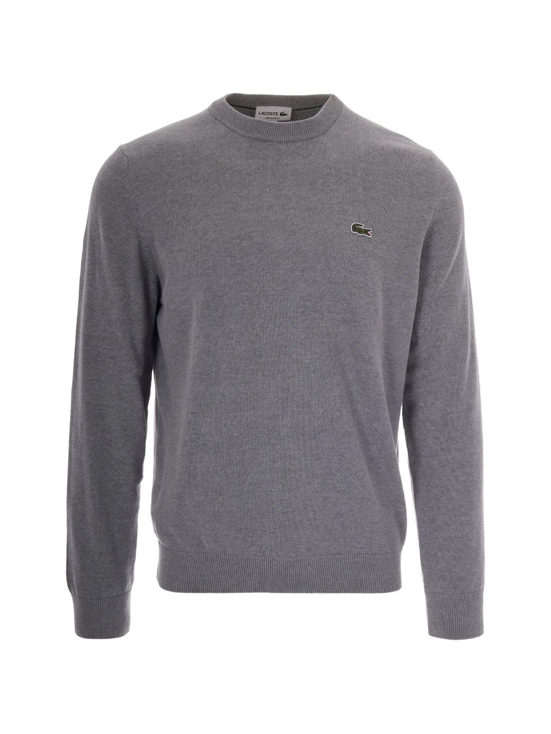 Свитер с нашивкой логотипа Lacoste, серый