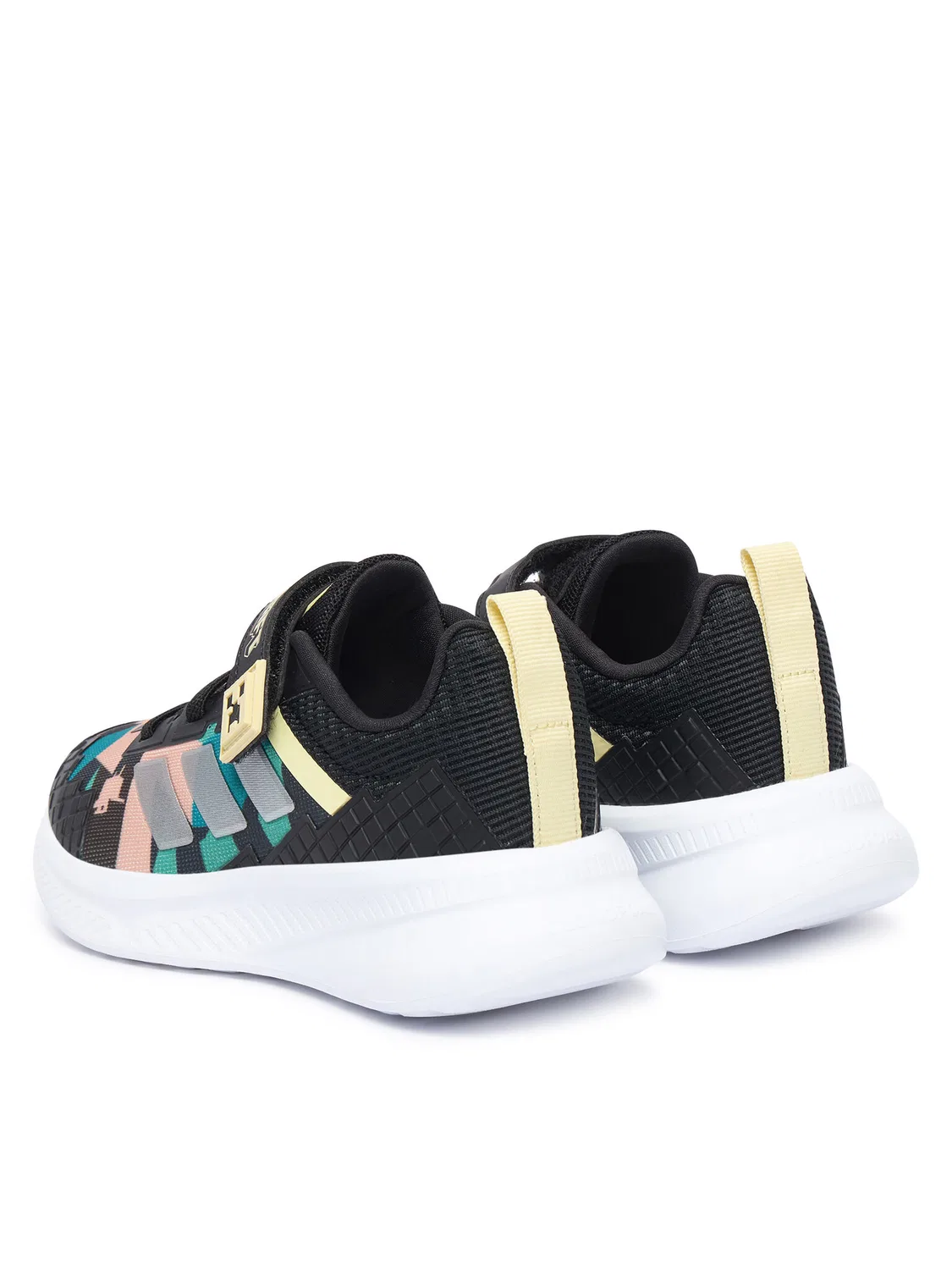 Кроссовки для мальчика Minecraft Fortarun Shoes Children Adidas, разноцветный — фото 3