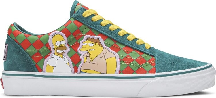 

Кеды Vans The Simpsons x Old Skool Moes Tavern, зеленый