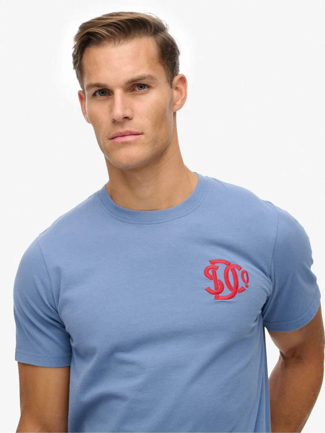 Футболка свободного кроя Sd&Co Neon Relaxed Superdry, синий — фото 4
