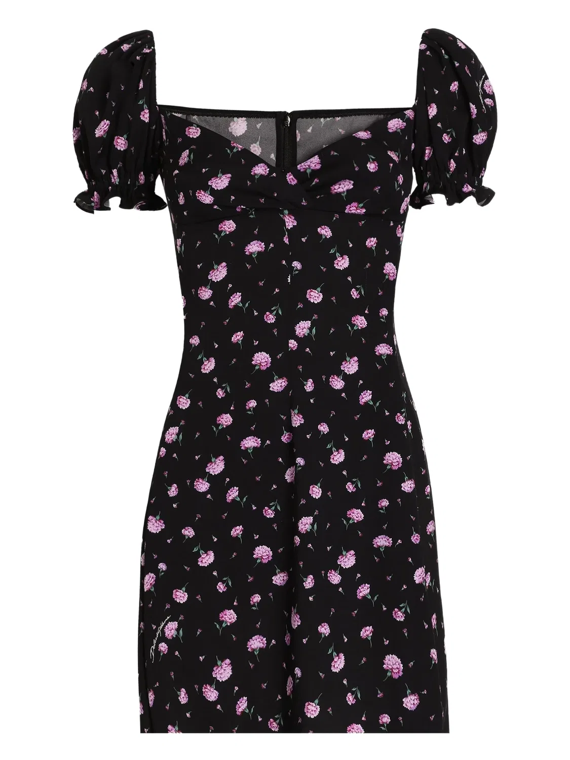 Платье мини, черное Dolce & Gabbana, черный