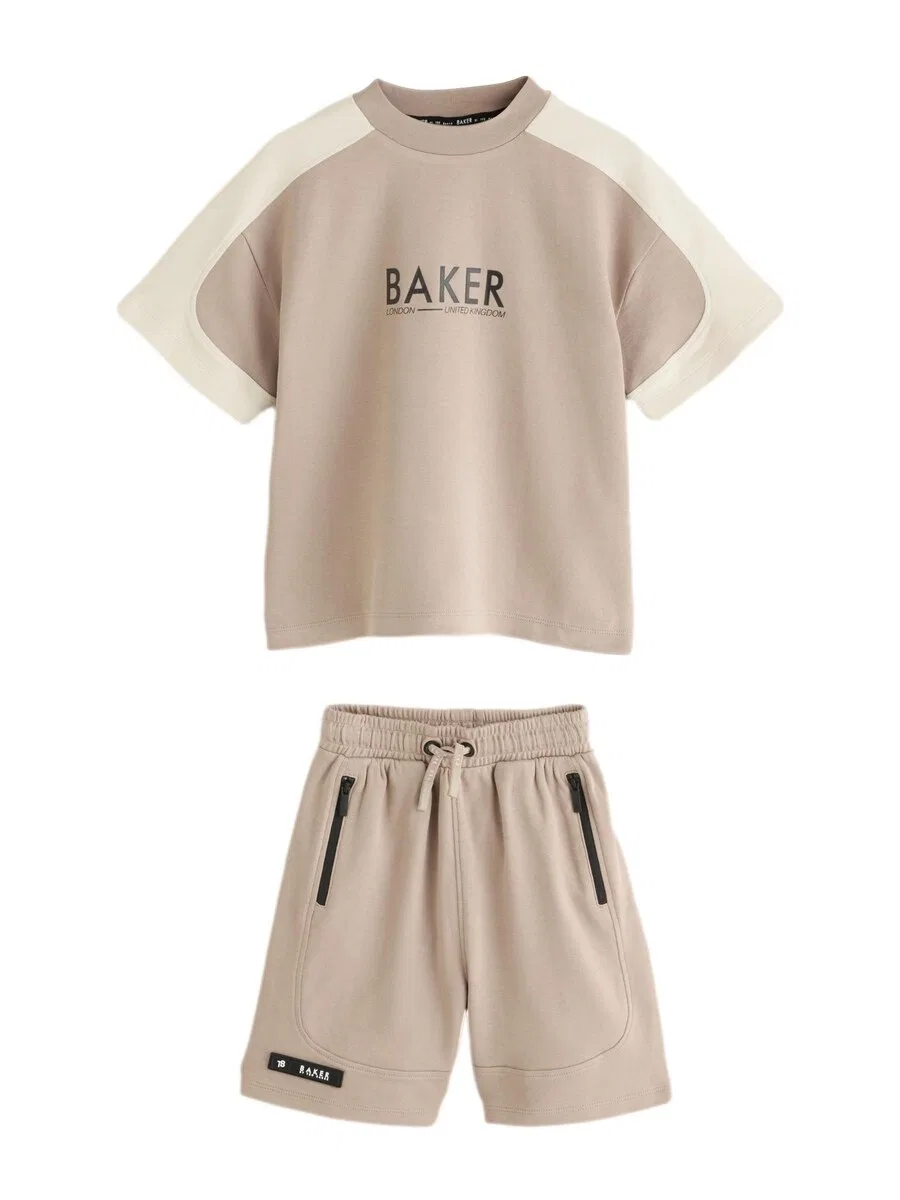 Детский комплект Baker By Ted Baker, серо-бежевый/каменный
