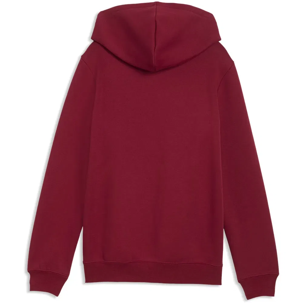 Детское худи для мальчиков с принтом Essential Small No.1 Logo Centered Puma, Red — фото 2