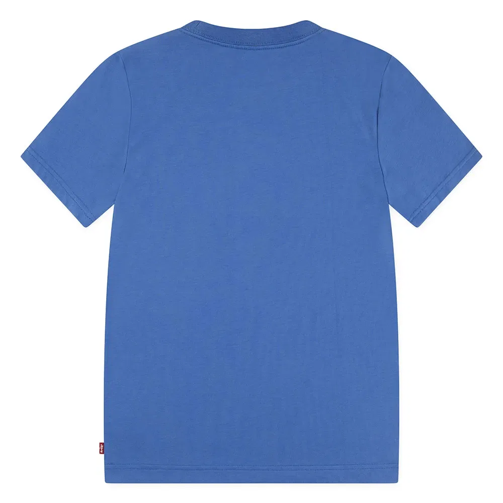 Детская футболка с принтом Batwing Chest Hit Levi's, Blue — фото 2
