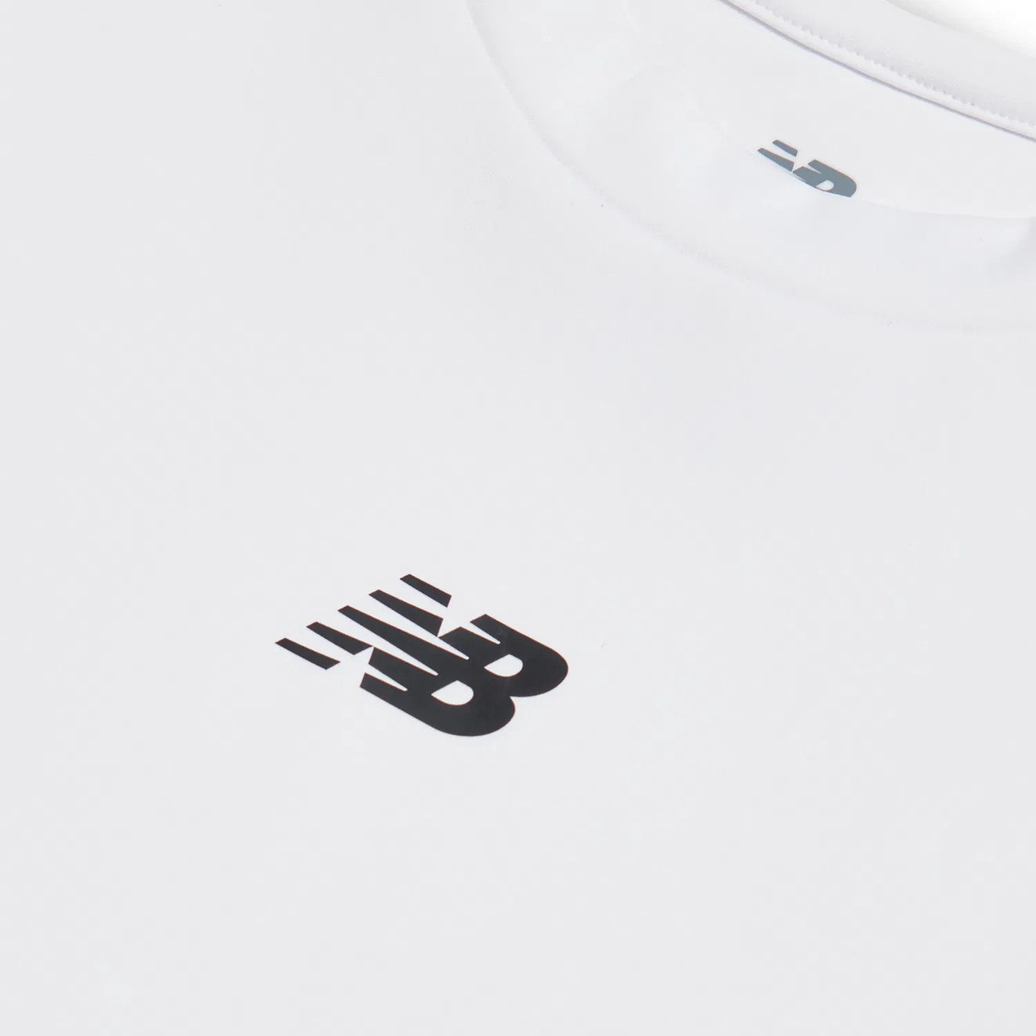 Детская футболка для мальчиков с коротким рукавом New Balance Bright White — фото 3