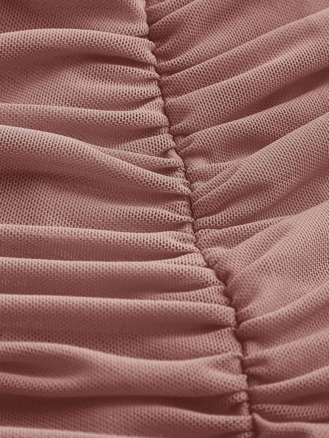 Женское элегантное платье-ками с открытой спиной Dusty Pink — фото 4