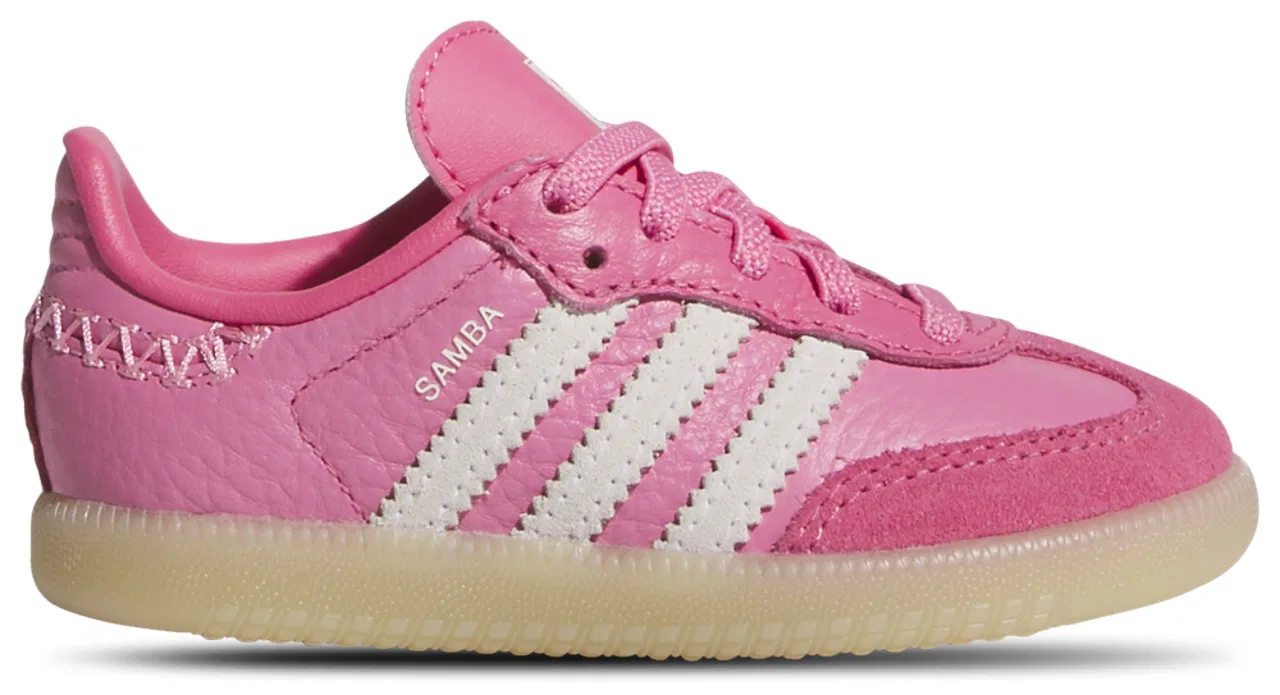 Кроссовки для малышей Samba Adidas, цвет Bliss Pink/Bliss Pink/Off White