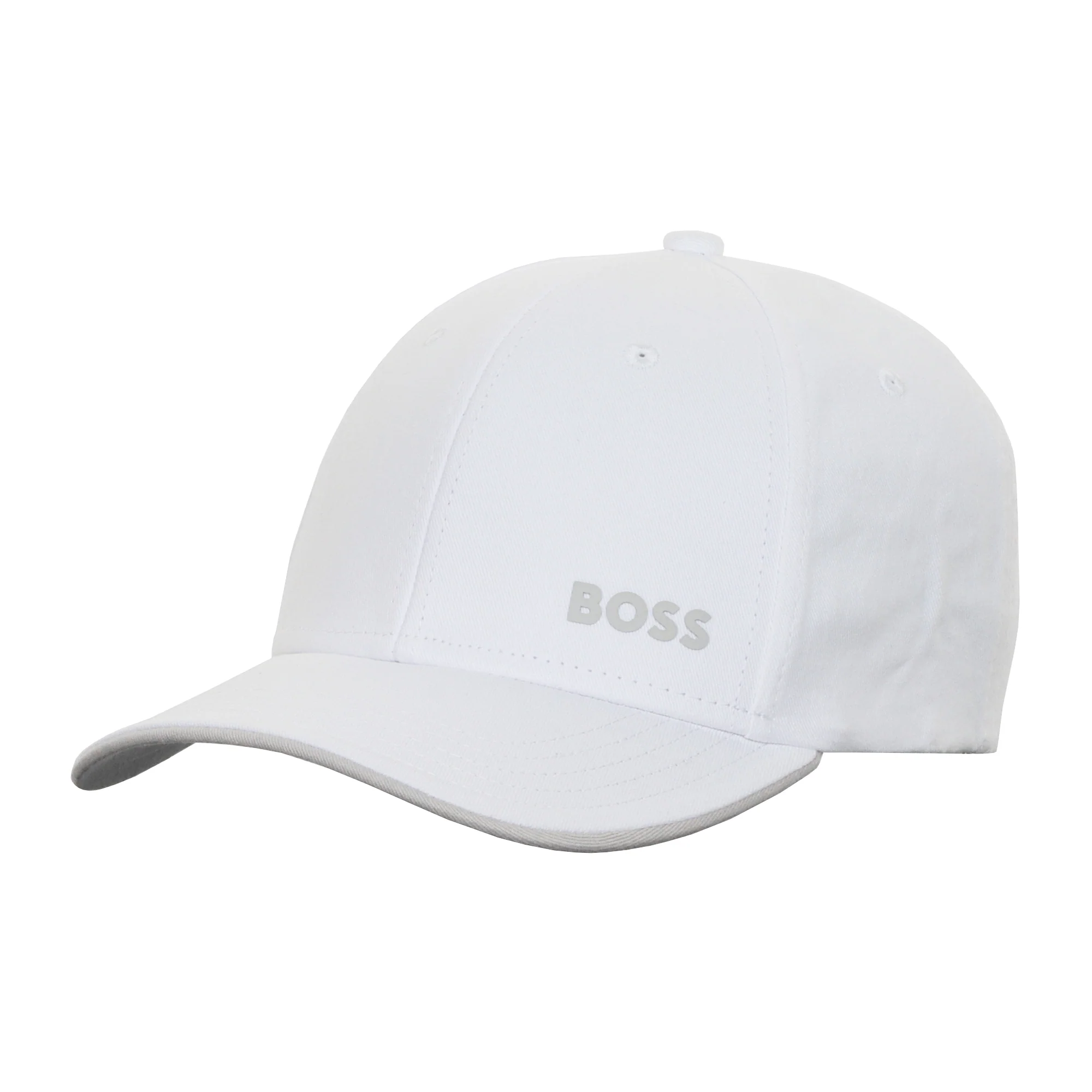

Бейсболка Boss Six-Panel In Cotton Twill With Printed Logo, белый