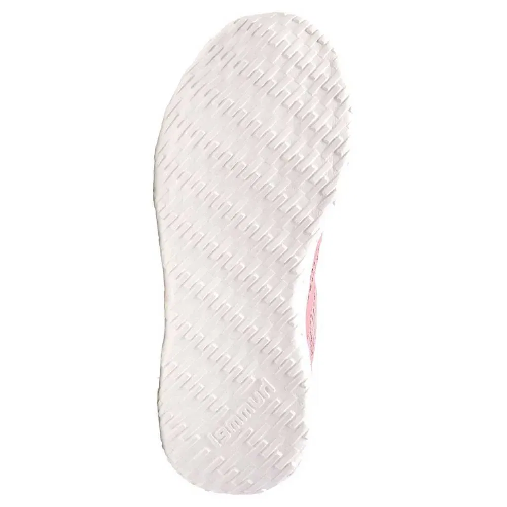 Детские кроссовки для девочек с липучками Actus Tex Recycled Hummel, Pink — фото 2