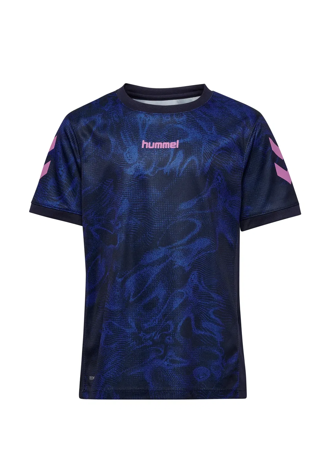 Футболка с принтом Hmlblaze club 26, детская, унисекс Hummel, Marine Dazzling Blue