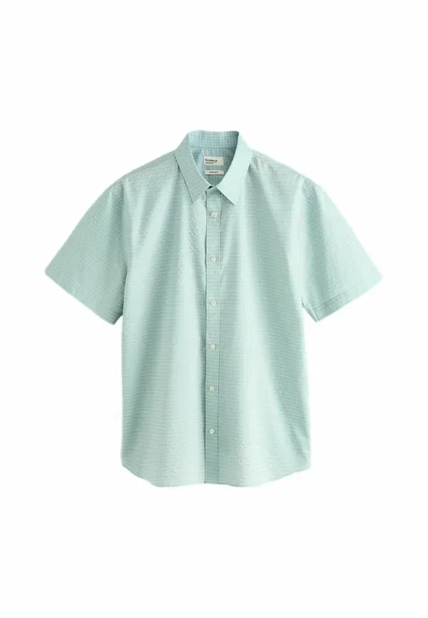 Рубашка из хлопка и полиэстера Next seafoam green