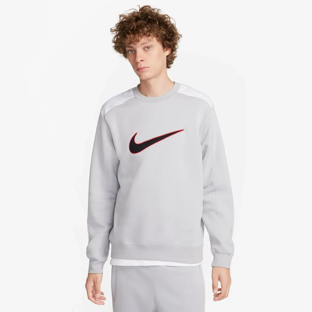 

Толстовка Nike Sportswear "M NSW SP FLC CREW BB", белый