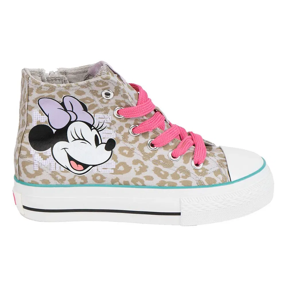 Детские кроссовки для девочек с принтом Minnie Disney, White