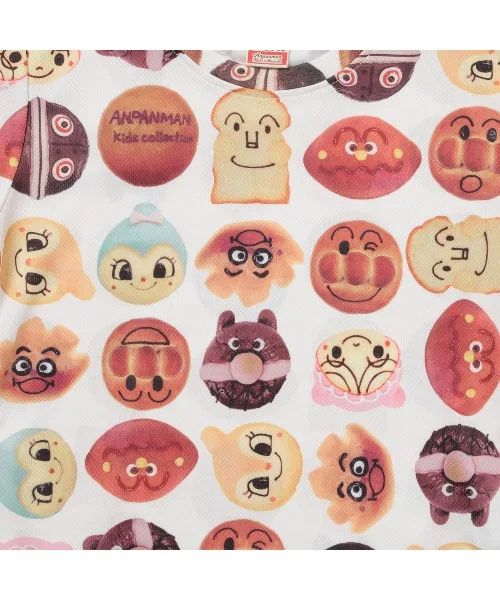 Детская футболка с принтом Pan ANPANMAN KIDS COLLECTION, Off White — фото 4