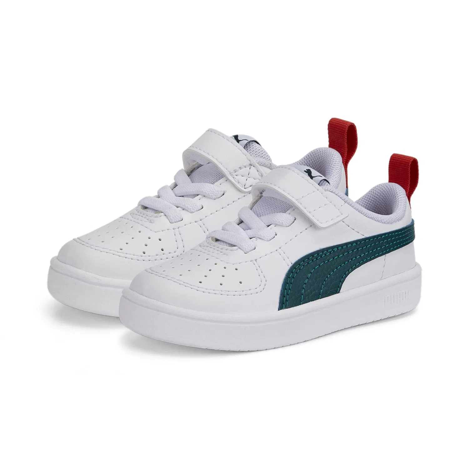 Детские кроссовки с эластичной шнуровкой Rickie PUMA PUMA White Peacoat