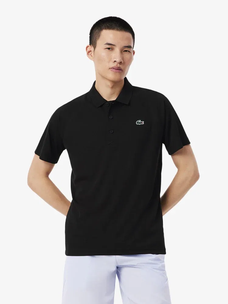 Футболка поло реглан LACOSTE, Black