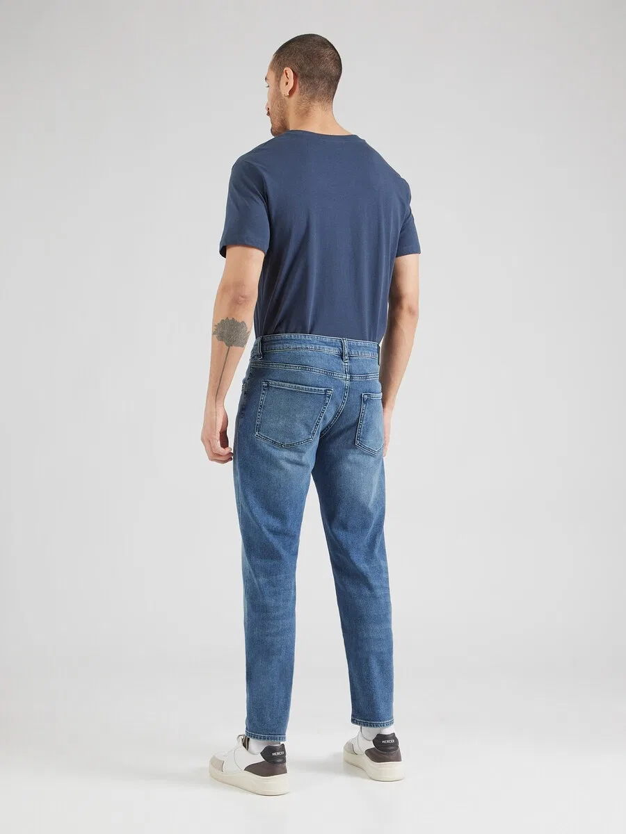Джинсы BOSS Slim fit 'ONYX' синего цвета — фото 4