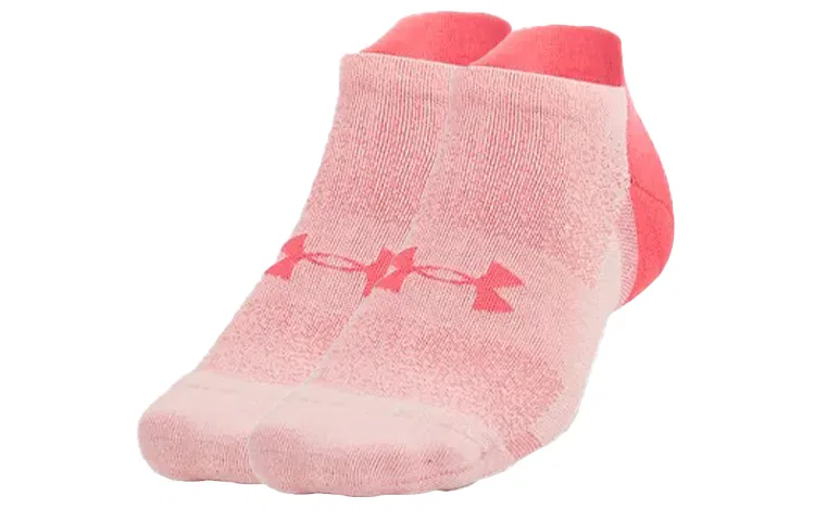 Детские носки-невидимки с брендом Under Armour, Splendid Pink Orange