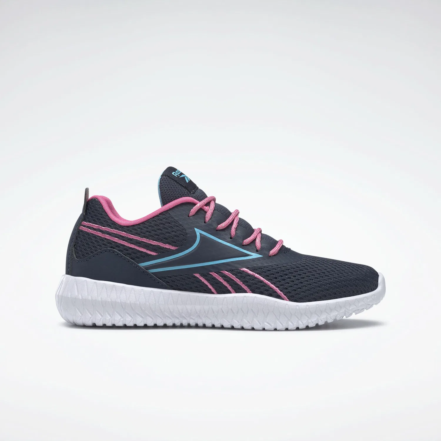 Детские кроссовки с легкой амортизацией Flexagon Energy Reebok, Bunt Navyblau Blau