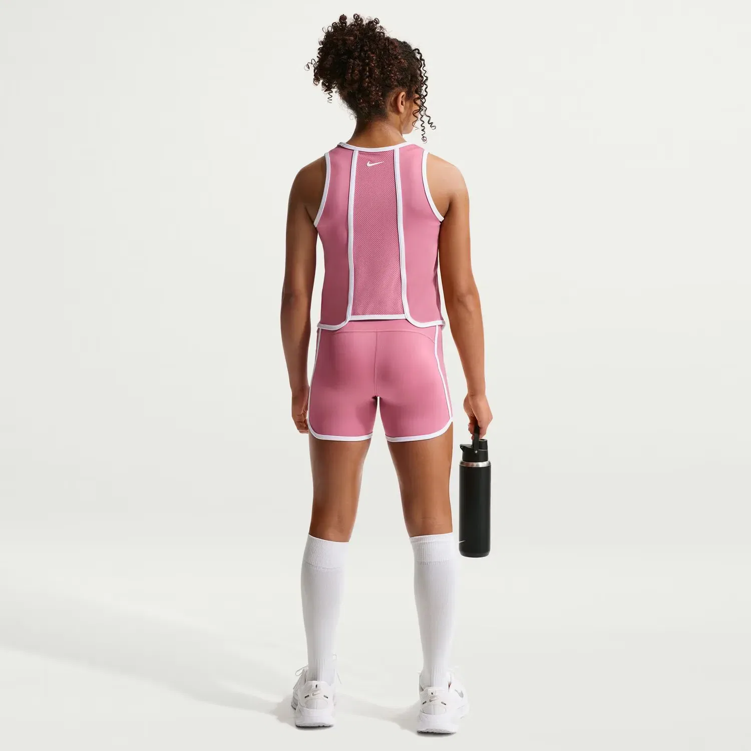 Детская футболка для девочек с технологией Dri-FIT Nike, Роза — фото 3