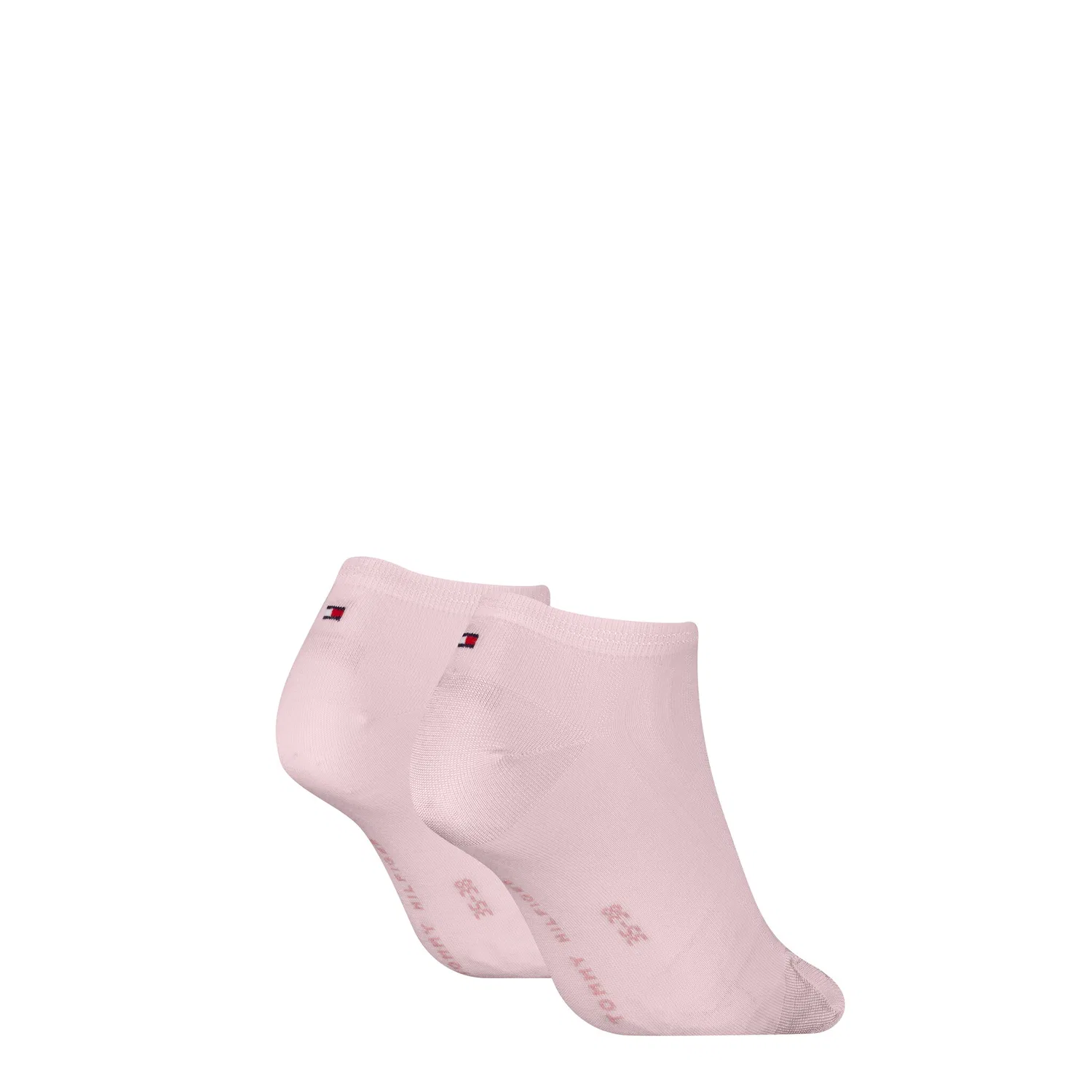 Женские носки-следы с влагоотводящей технологией Tommy Hilfiger, Light Pink — фото 2