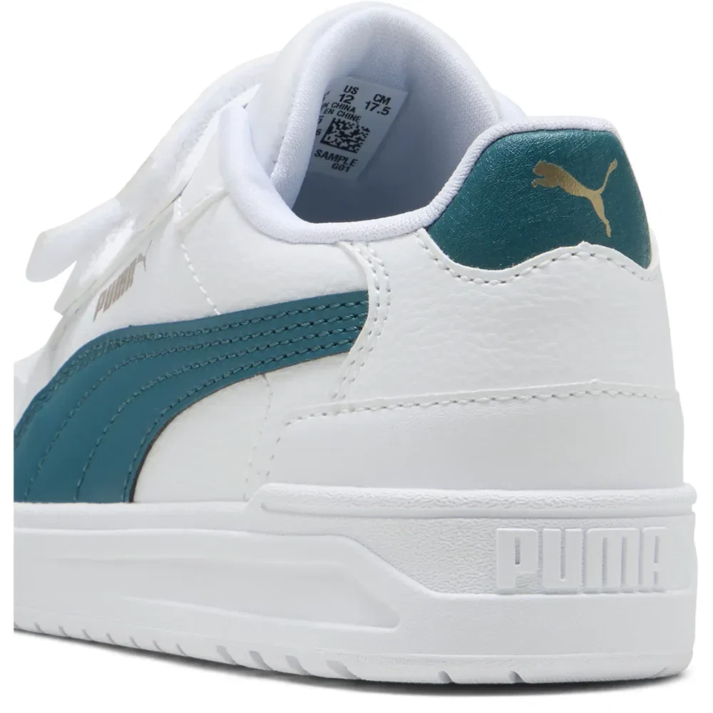 Кроссовки Puma Shuffle Downtown Lo V PS, белый — фото 4