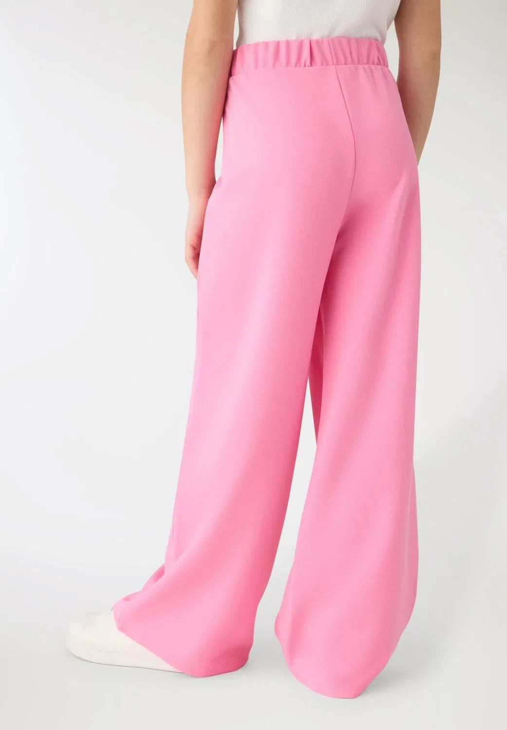 Панталони широкие тинта унита - спортивные штаны Terranova, Fucsia Chiaro — фото 3