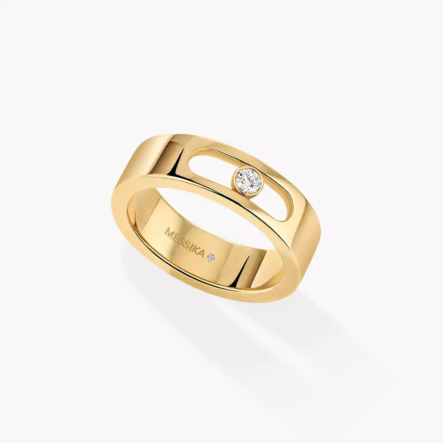 

Кольцо обручальное Messika Move Joaillerie, желтое золото/бриллиант