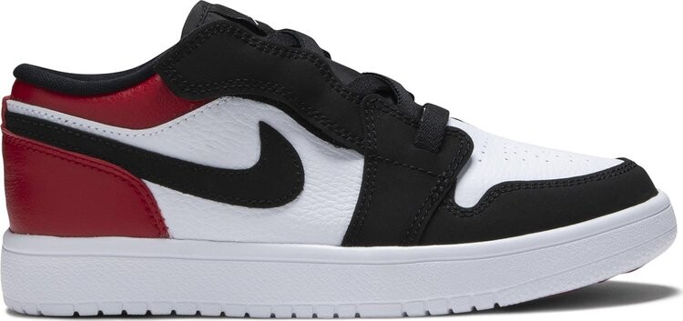 

Кроссовки Air Jordan 1 Low Alt PS Black Toe, белый, Белый;серый, Кроссовки Air Jordan 1 Low Alt PS Black Toe, белый