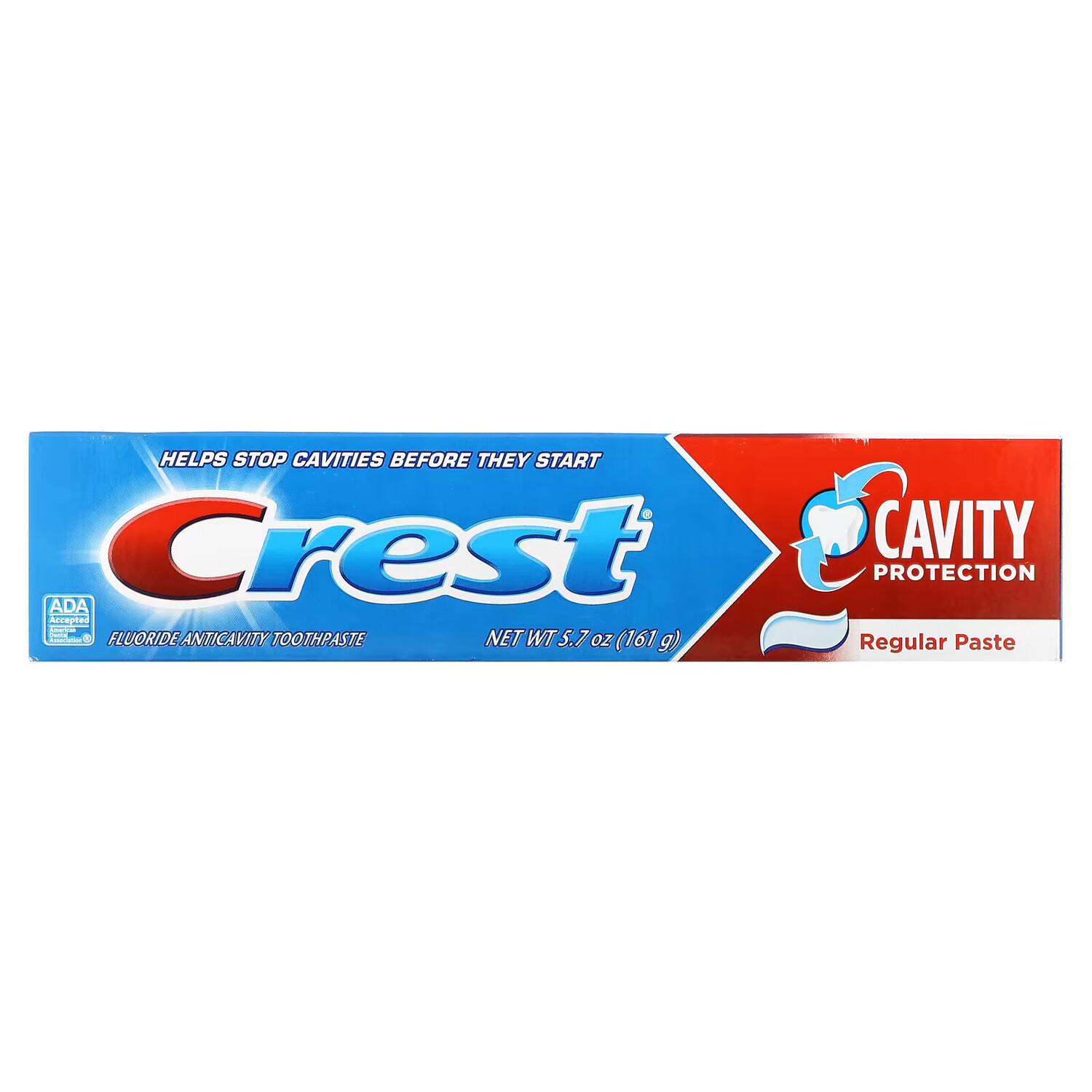 Crest, Cavity Protection, зубная паста с фтором, обычная, 161 г (5,7 унции) — фото 3
