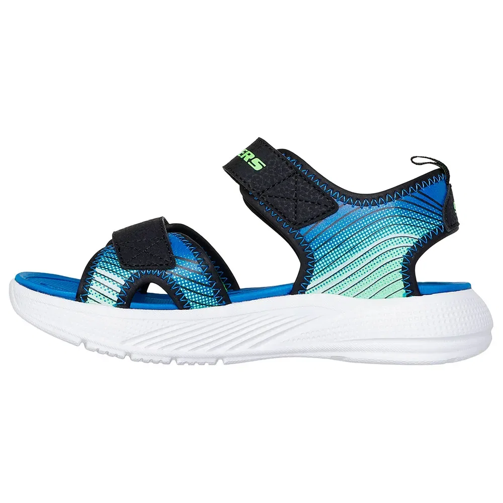 Сандалии Microspec Splash Skechers, синий — фото 3