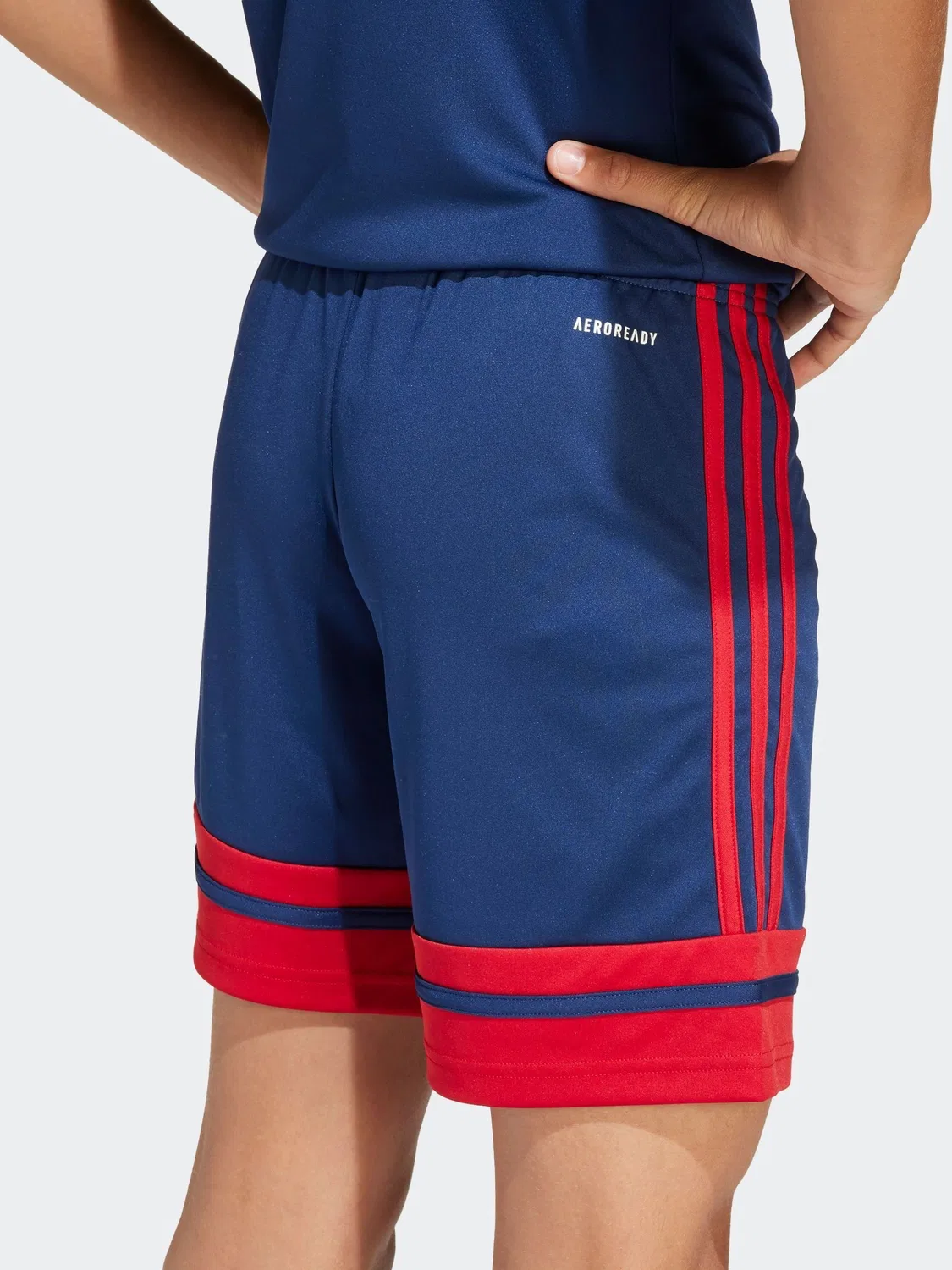Шорты футбольные Squadra 25 adidas, синие/красные — фото 4