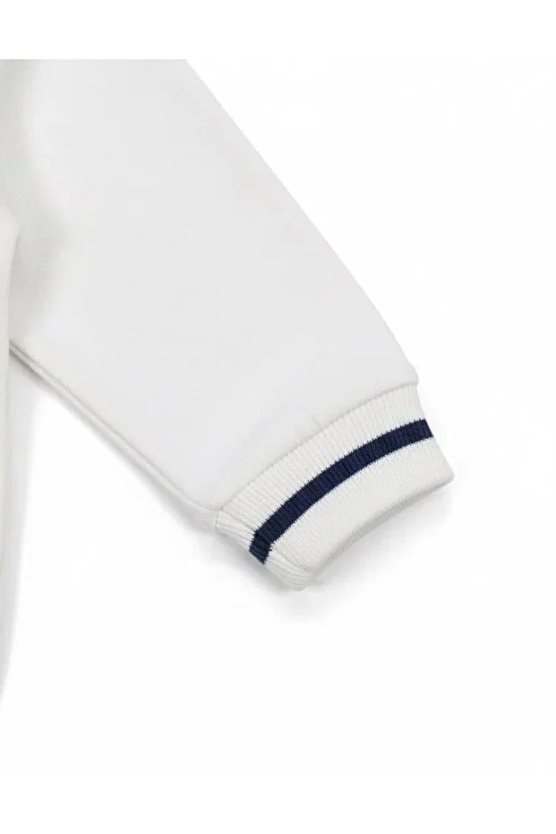 Детский комбинезон для мальчиков с принтом P&H Babywear, Navy Blue — фото 4