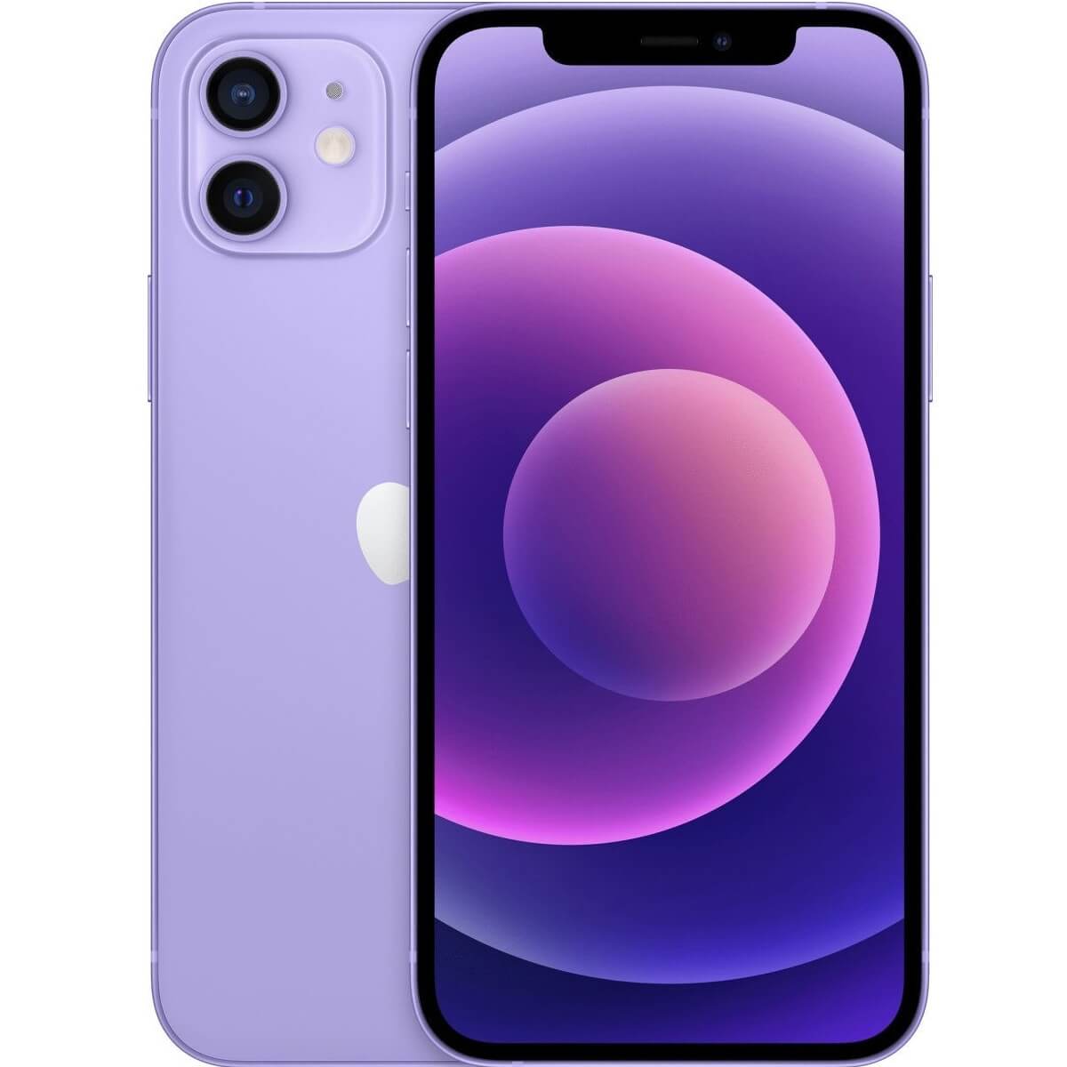 Смартфон Apple iPhone 12, 256 ГБ, (Nano-SIM + eSim), Purple - фото