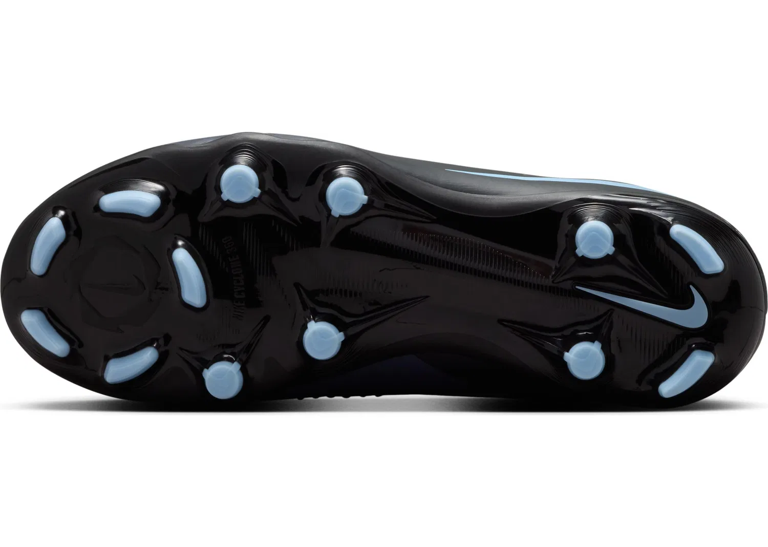 Детские кроссовки для мальчиков с гибкой подошвой Jr Phantom 6 Low Acad Fg/MG NIKE, Multicoloured — фото 4