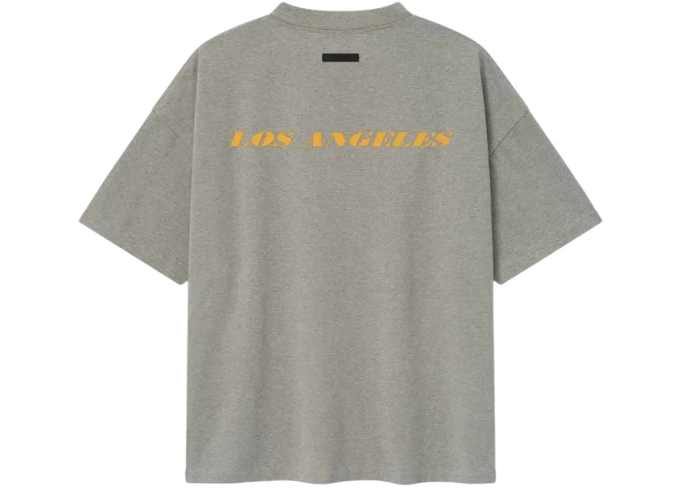 Мужская футболка с принтом Fear of God Essentials Lakers 90's Tee, Concrete Heather — фото 2