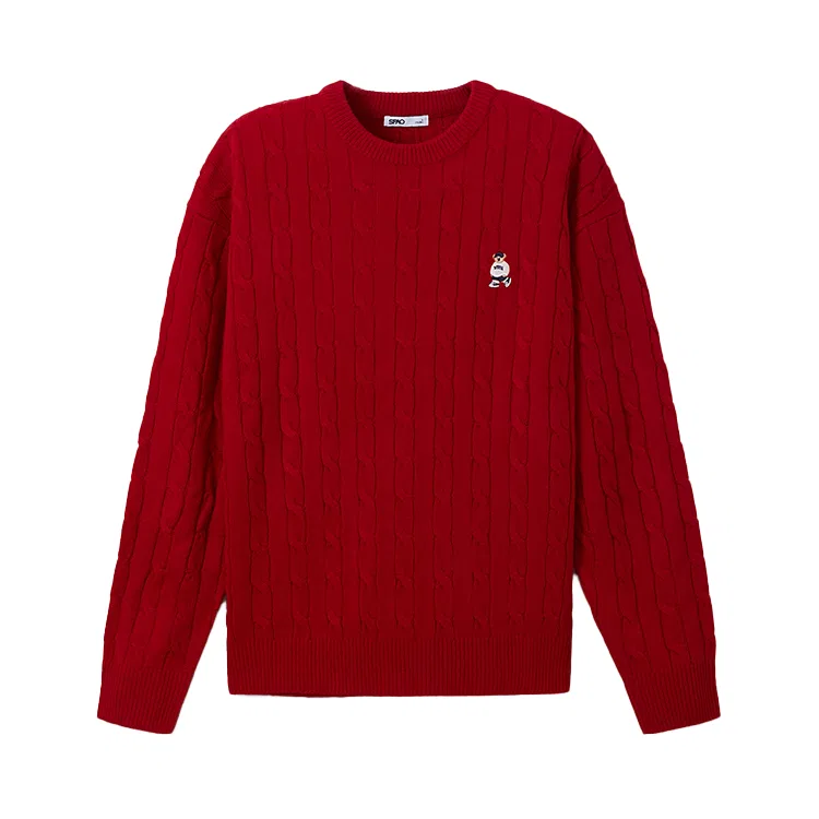 Детский свитер с принтом SPAO, Light Gray — фото 3