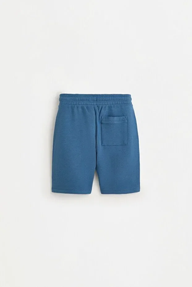 Детские шорты для мальчиков с завязками Lefties, Medium Blue — фото 2