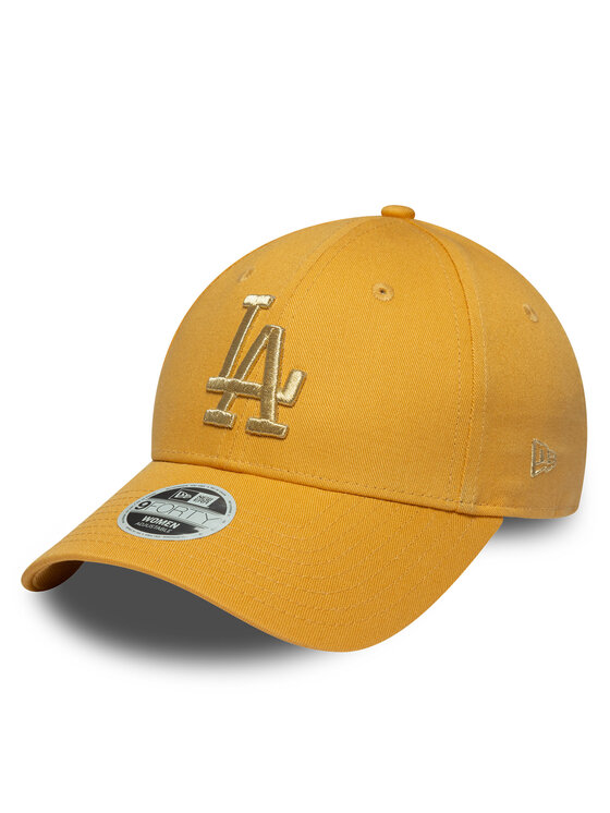 

Бейсболка LA Dodgers Metallic Yellow 9FORTY 60667386 New Era, жёлтый
