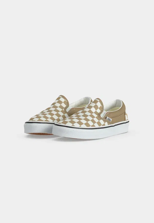 Кеды с клетчатым узором Classic slip on unisex Vans, Incense — фото 3