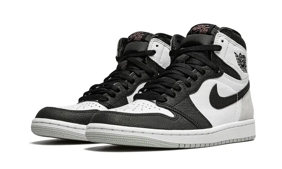 Детские кроссовки с высоким верхом Air Jordan 1 Retro High OG Bleached Coral Nike, Bunt — фото 2